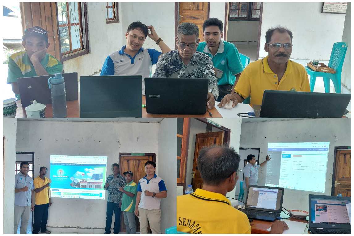 Desa Bidi Praing Komitmen  Wujudkan Tata Kelola  Pemerintahan Terbuka Melalui  Website Desa