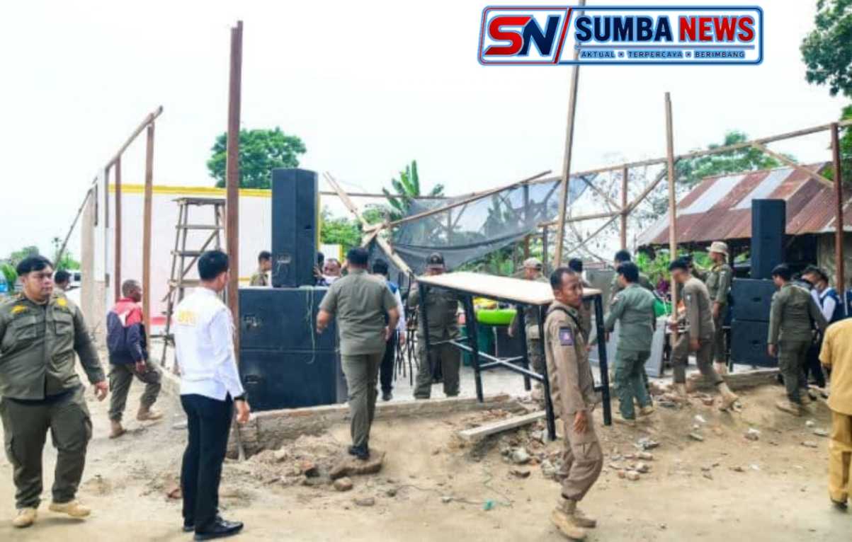 Kafe Ilegal di Bantaran Sungai Ular Dibongkar Tim Gabungan P4GN BNN Deli Serdang